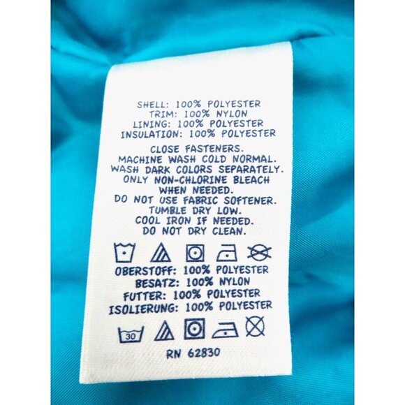 NEW! Lands End Toddler Waterproof  Iron Knee Insulated Snow Bib Blue SZ 2T - Picture 10 of 10